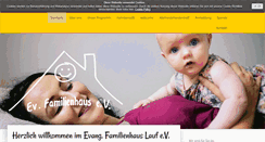 Desktop Screenshot of familienhaus-lauf.de